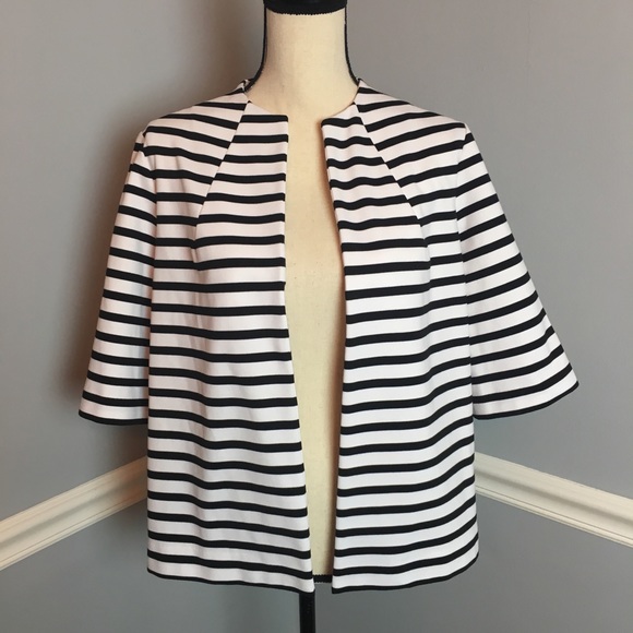 Chico's Jackets & Blazers - Chico’s Black & White Open Jacket (Size 1)